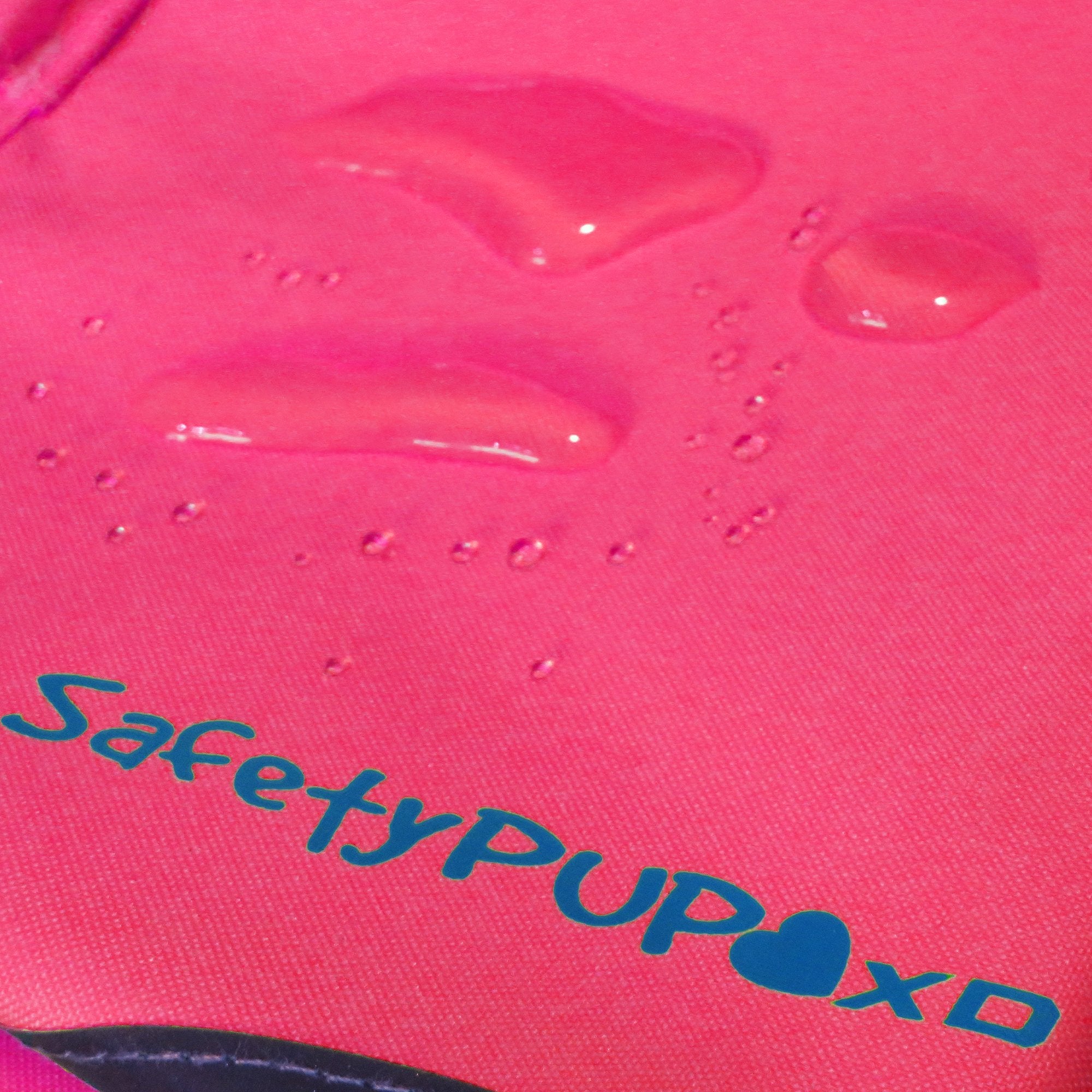 SafetyPUP XD pink soft-inner-lining reduces chafing for comfortable wear.