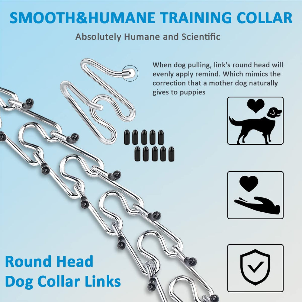 Safiman dog collar size range to fit small through extra-large dogs