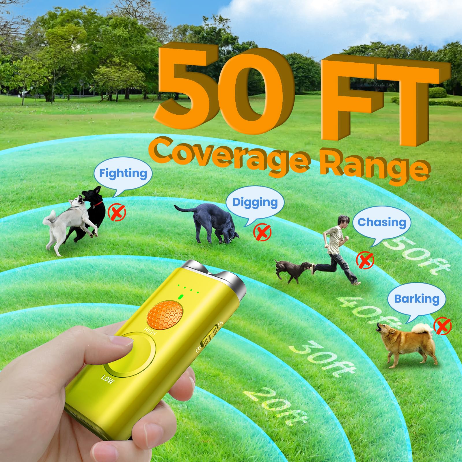 Saigain indoor-outdoor deterrent shown for versatile training settings