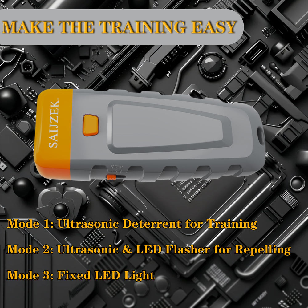 SAIJZEK Alcance de 5 m facilita entrenamiento a distancia moderada.