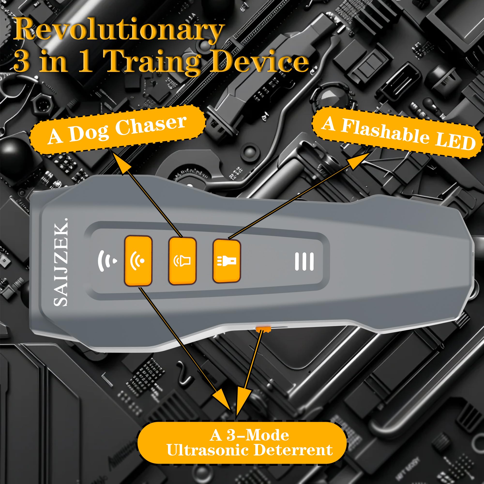 SAIJZEK Ultrasonic mode variation G2 demonstrates adaptable frequencies for sustained effectiveness.