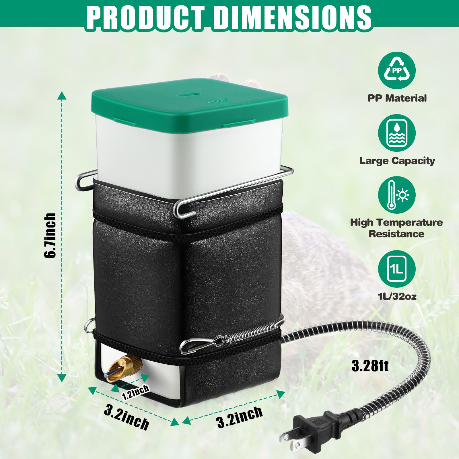 Saillong bite-proof power cable reduces chewing risk during use