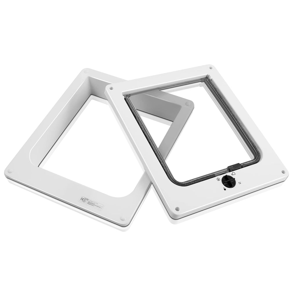 Sailnovo cat door dimensions 9.25 by 10.62 inches for cats under 27.54 lb