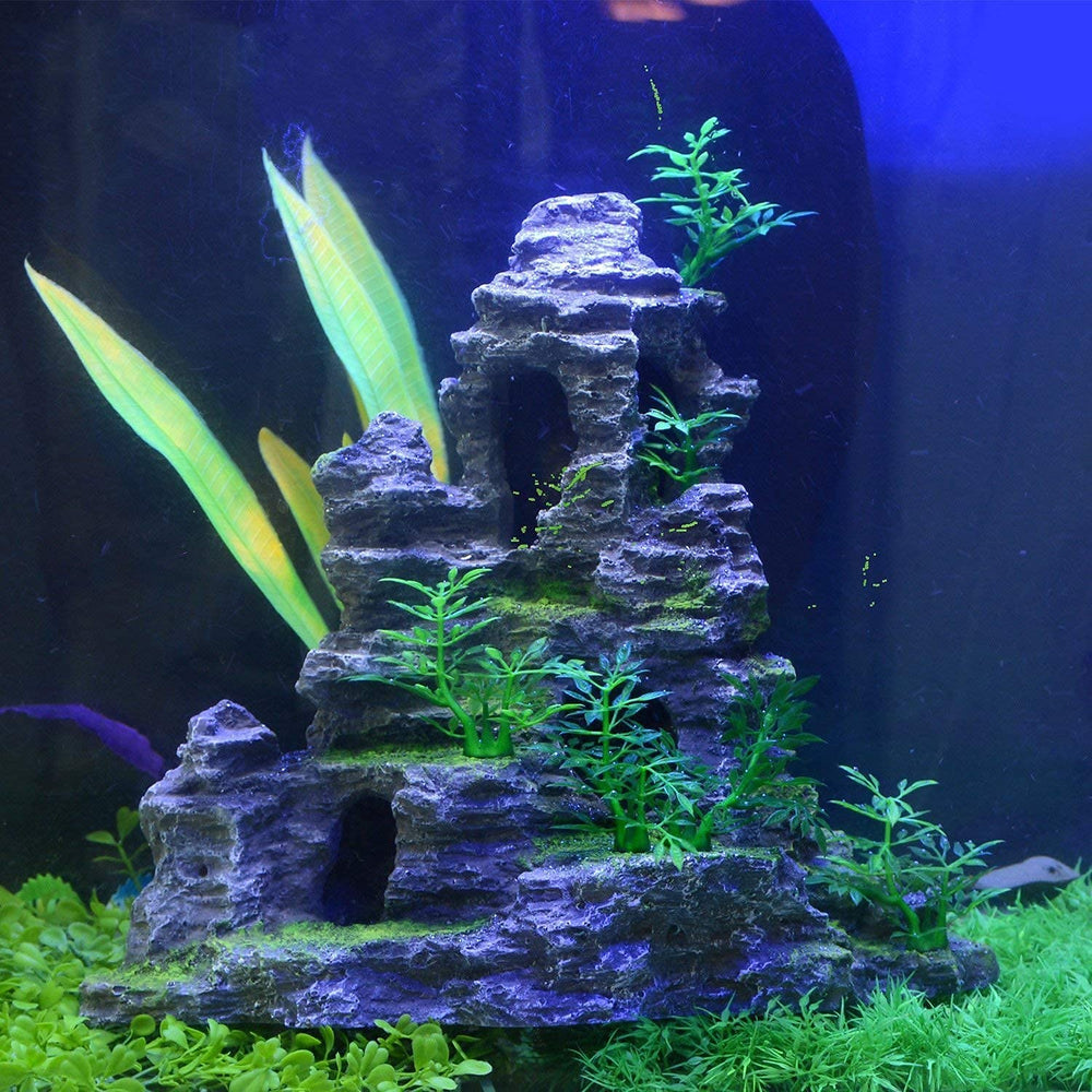 Saim mountain large-dimensions fit tanks over 1 gallon as centerpiece.