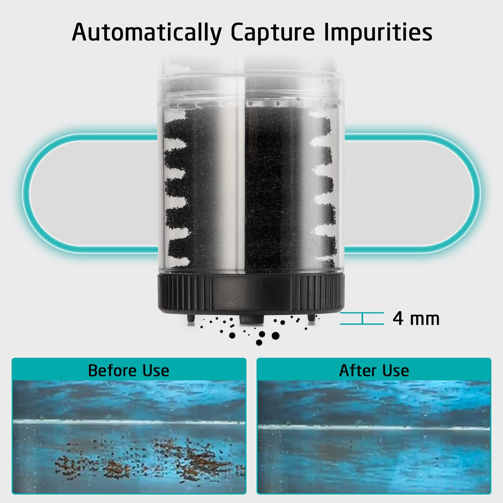 SainSmart XpertMatic transparent casing enables quick filter status checks.