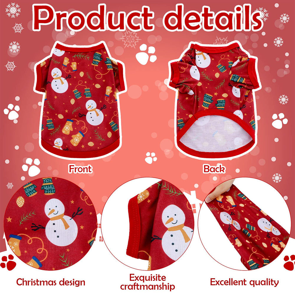 Saintrygo snowman print shirt emphasizes breathable fabric for comfortable wear