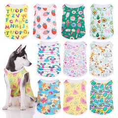 Saintrygo puppy shirts XL back view shows a comfortable, roomy fit for daily wear.