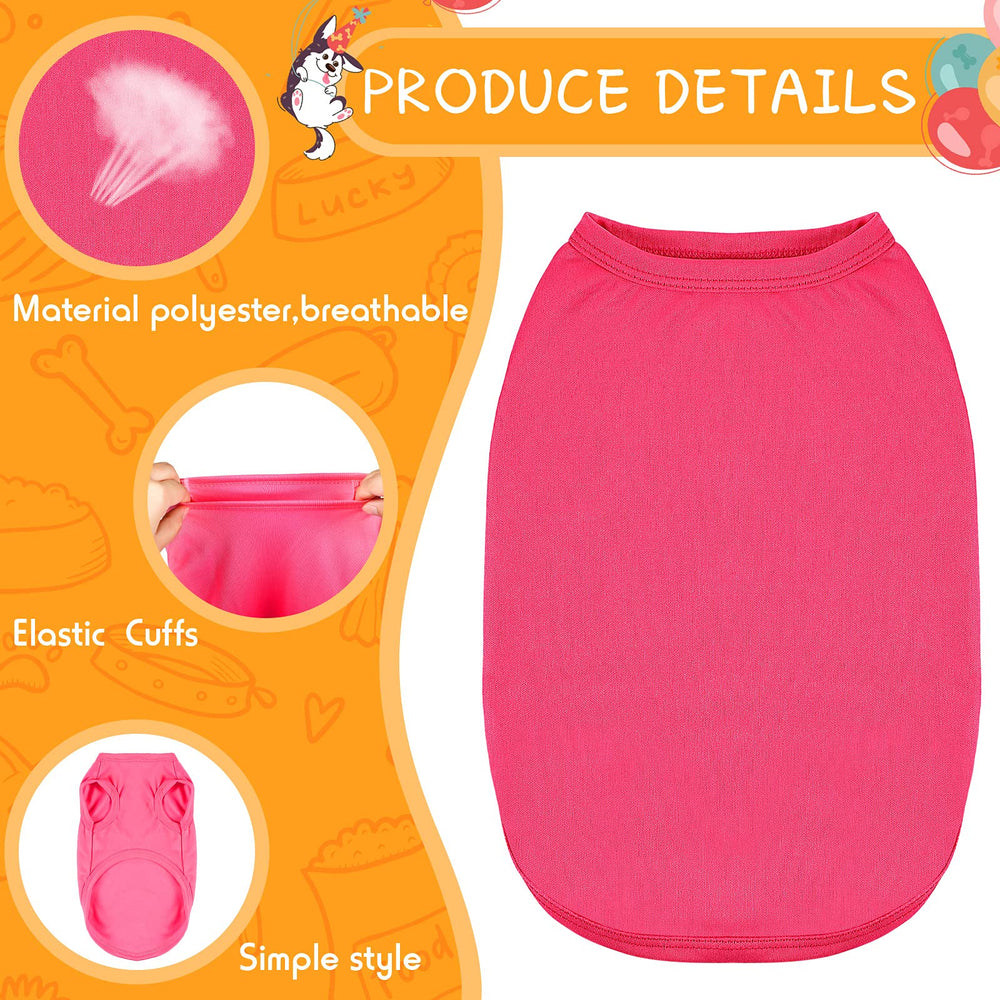 Saintrygo soft polyester pet shirt offers breathable comfort.