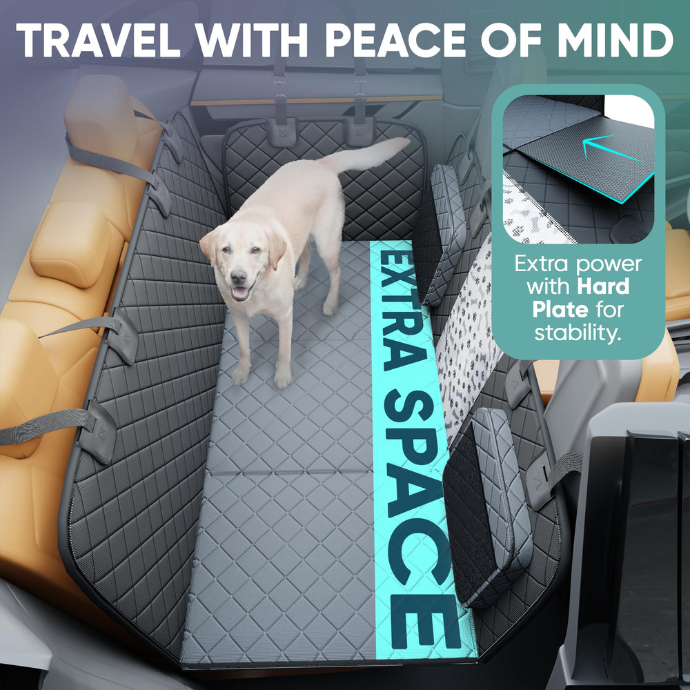 Sajoda fits most vehicles, from cars to SUVs, for versatile dog coverage.