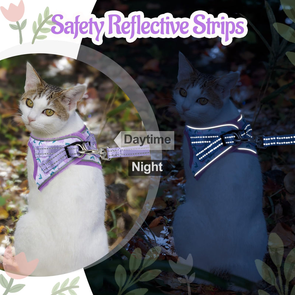 Salfse breathable, comfortable harness supports cats and small dogs in all weather.