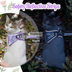 Salfse breathable, comfortable harness supports cats and small dogs in all weather.