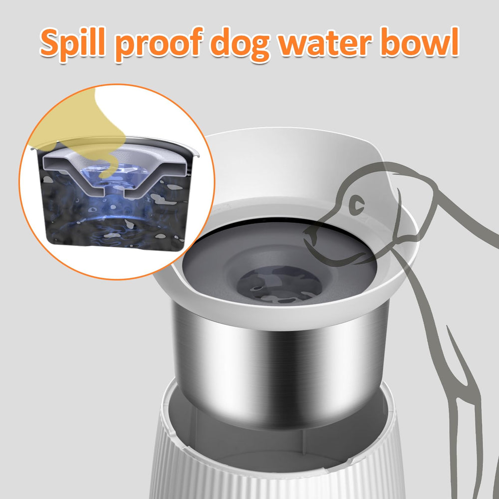 Salodal adjustable stand height shows versatile options for growing dogs.