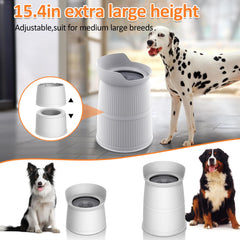 Salodal large capacity bowl 4.4L minimizes refills for busy households.