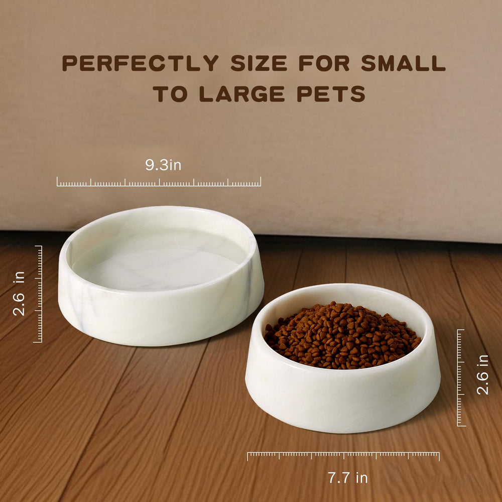 SAMAH marble bowl gift-ready design for stylish pet homes.