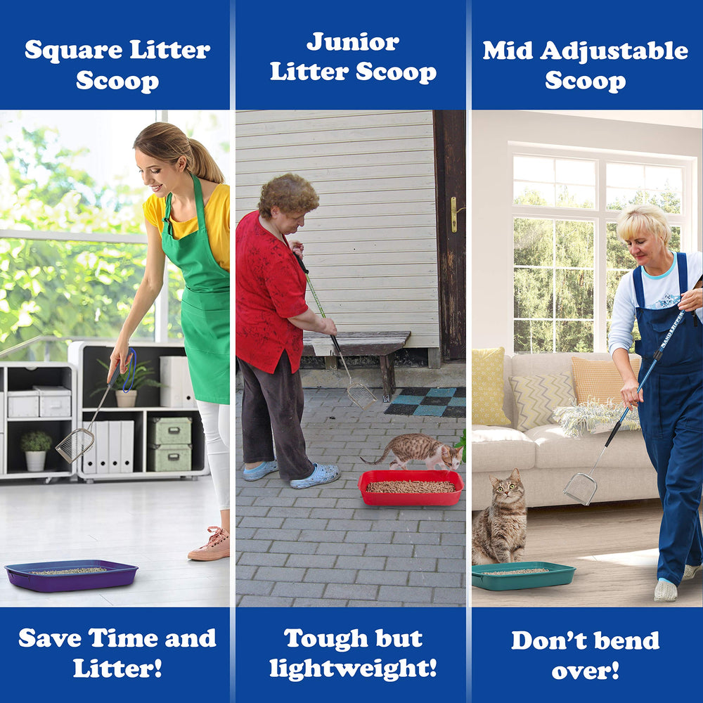 Sand Dipper dust-friendly design reduces airborne litter and mess