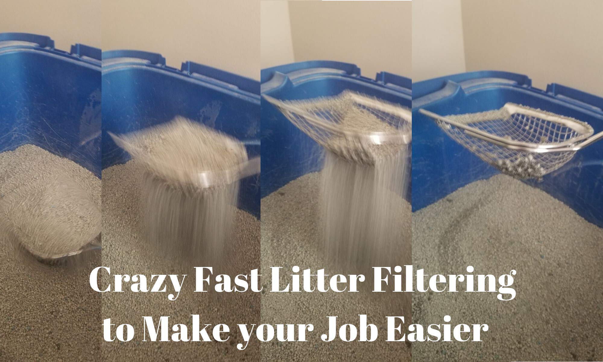 Sand Dipper easy-clean metal scoop designed for quick maintenance and reuse