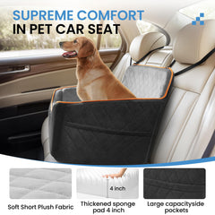Sangoodier dog car seat waterproof padding protects upholstery and keeps pets dry