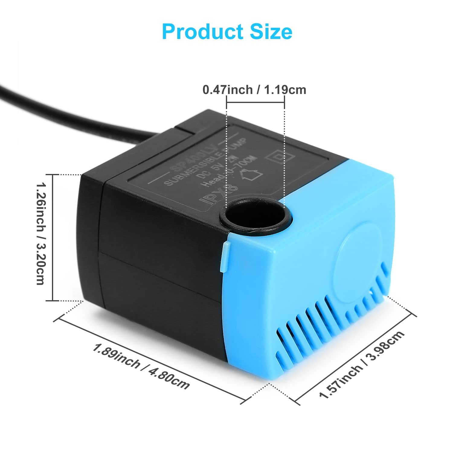 SANKLEV SP-400LV suction cups securing stable fountain operation