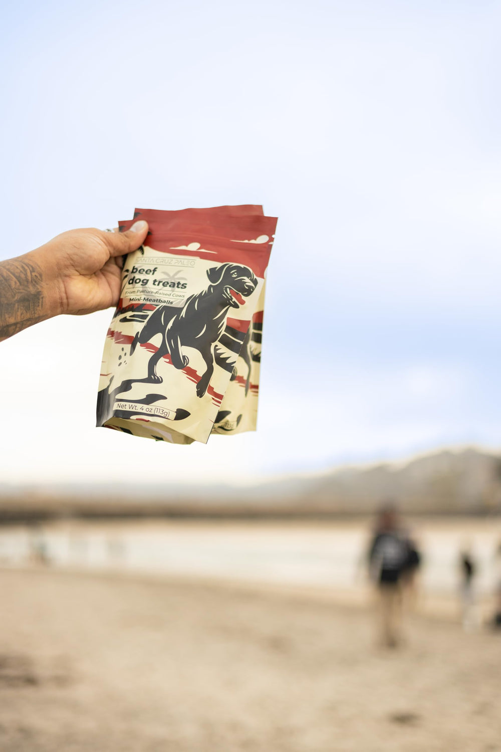 Santa Cruz Paleo walk or training idea with bite-sized treats