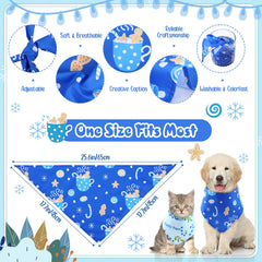 Sanwuta adjustable dog kerchief demonstrating flexible fit.