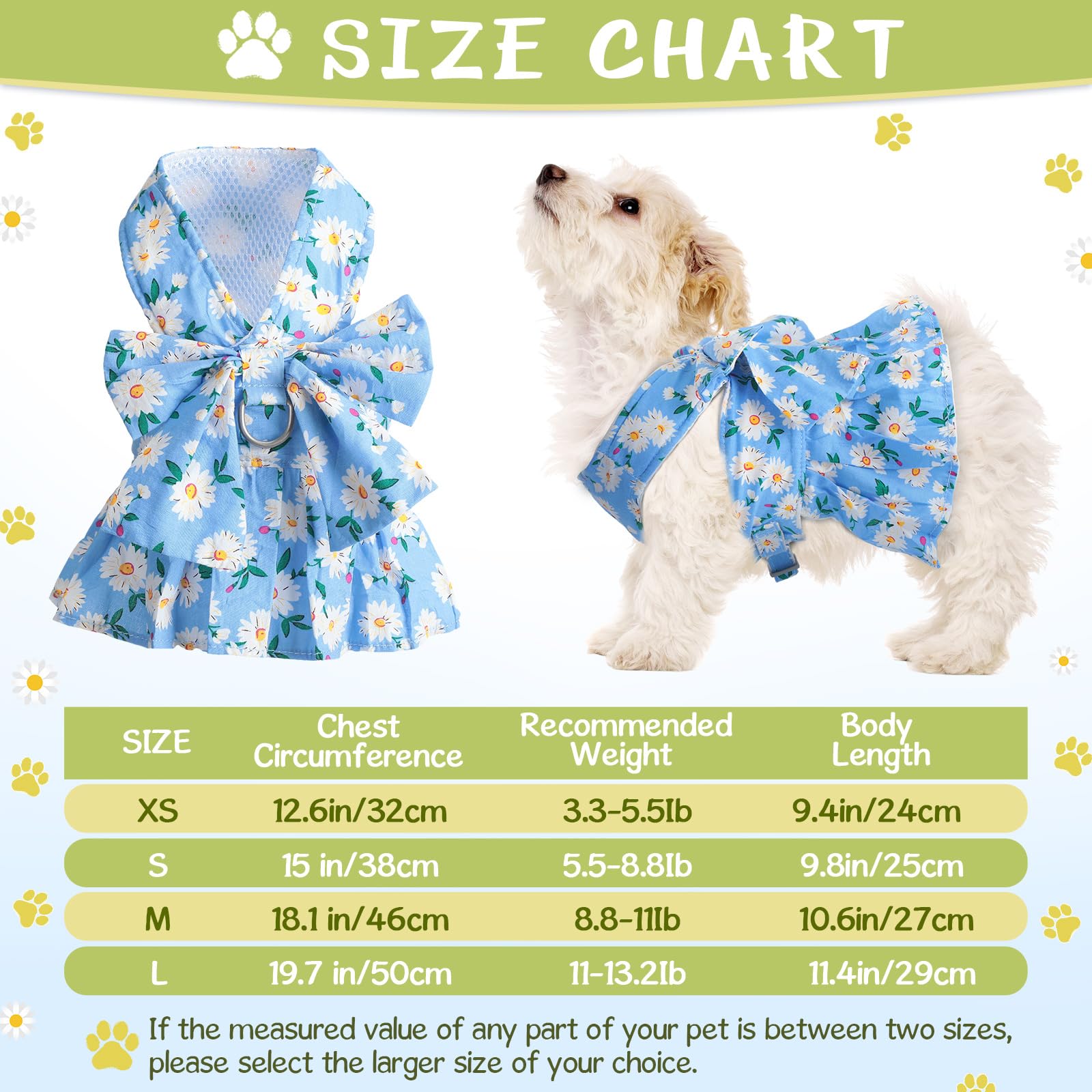 Sanwuta navy blue bowknot harness dress ready for outdoor strolls