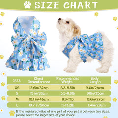 Sanwuta navy blue bowknot harness dress ready for outdoor strolls