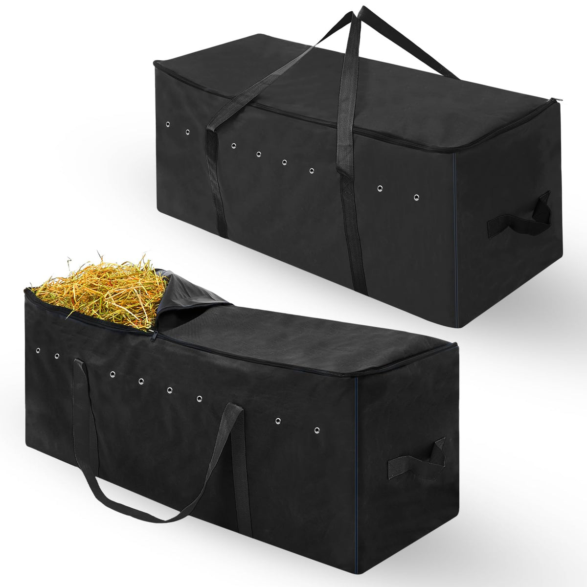 Sanwuta hay bale bag closed with large capacity for bulk hay storage