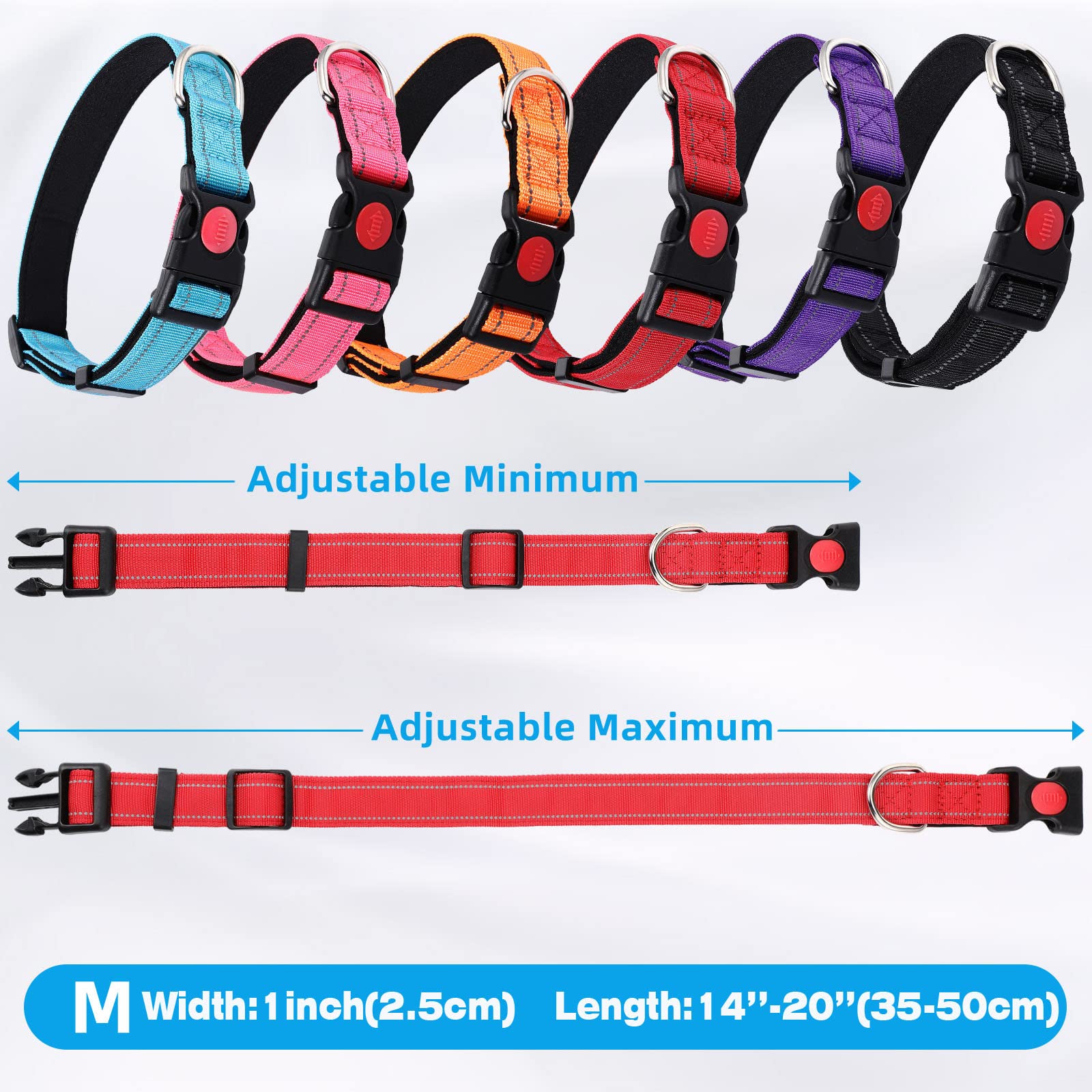 Sanwuta night reflective belt on a leash enhances visibility when illuminated at night.