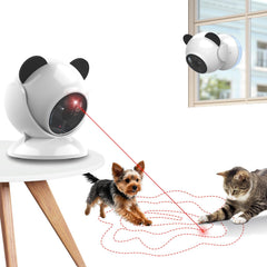 Saolife láser para gatos con trayectoria aleatoria para estimular el instinto de caza.