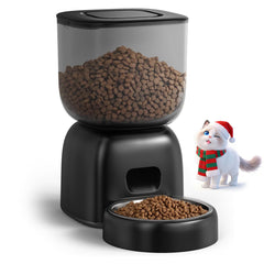 Sarpaws Automatic Feeder front view showing reliable meal timing for busy homes.