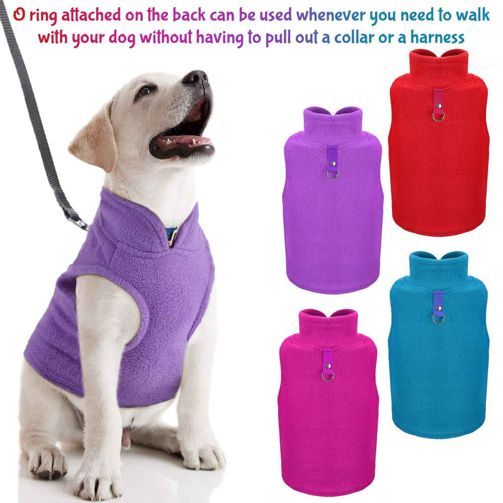 SATINIOR dog pullover hoodie with D-ring leash for secure outdoor walks.