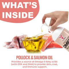 SavvyBeast oil on wet or soft food blends easily with meals