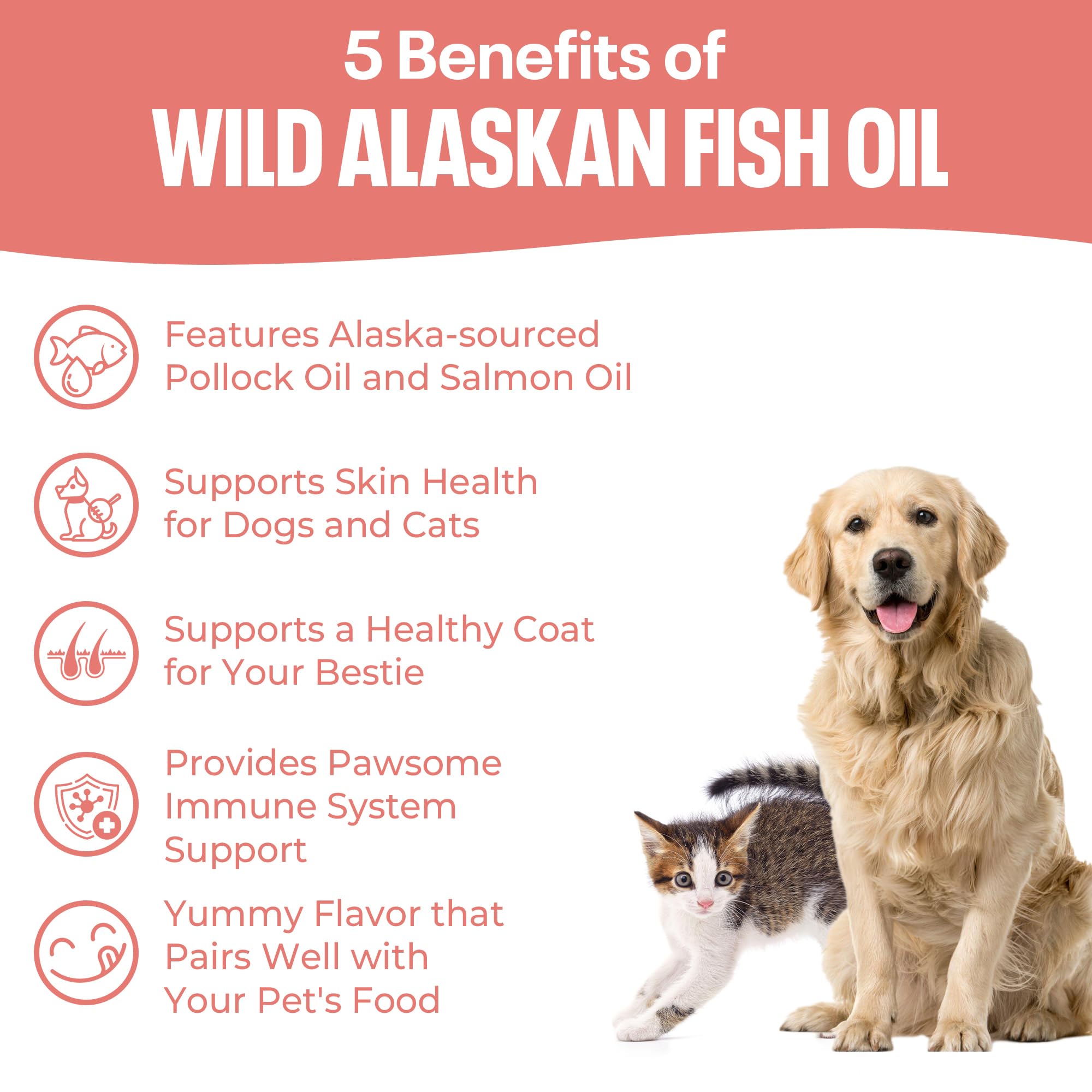 SavvyBeast pollock-salmon oil pump demonstrates easy, mess-free daily dosing