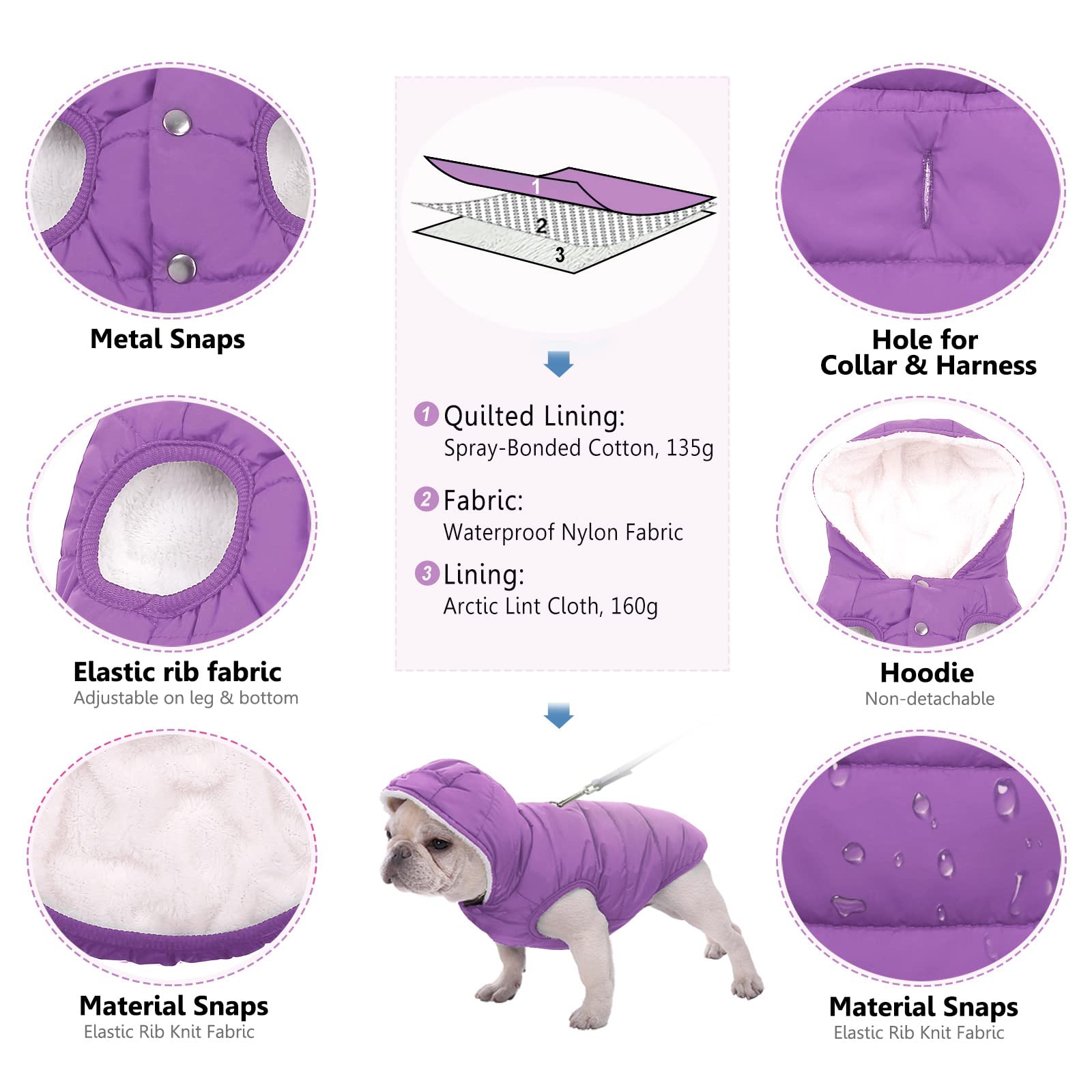 SAWMONG 4D-cutting fit for comfortable non-bulky wear.