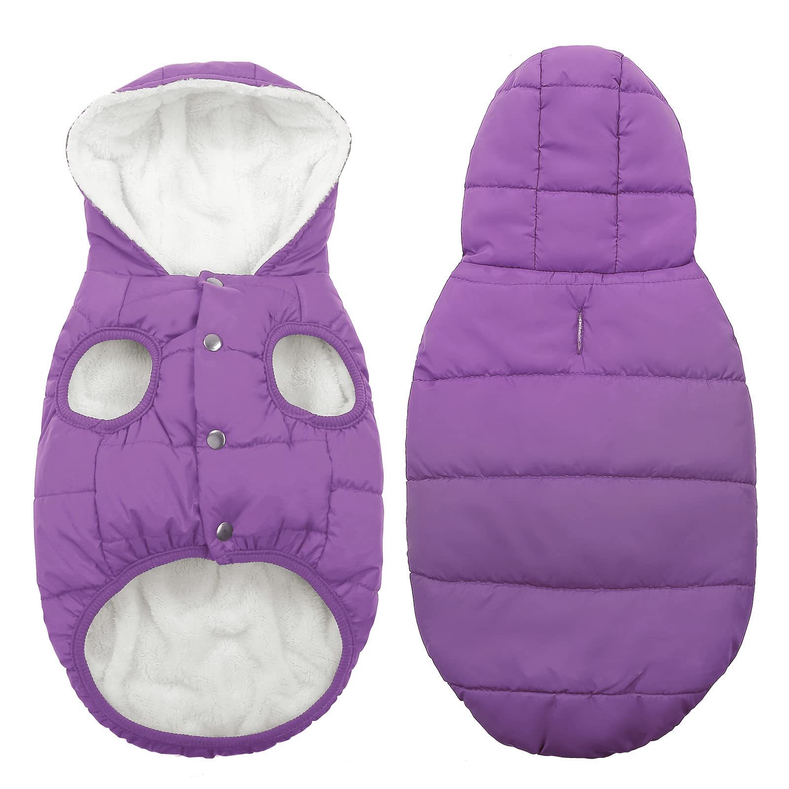 SAWMONG dog windproof waterproof coat hood highlights rain protection.