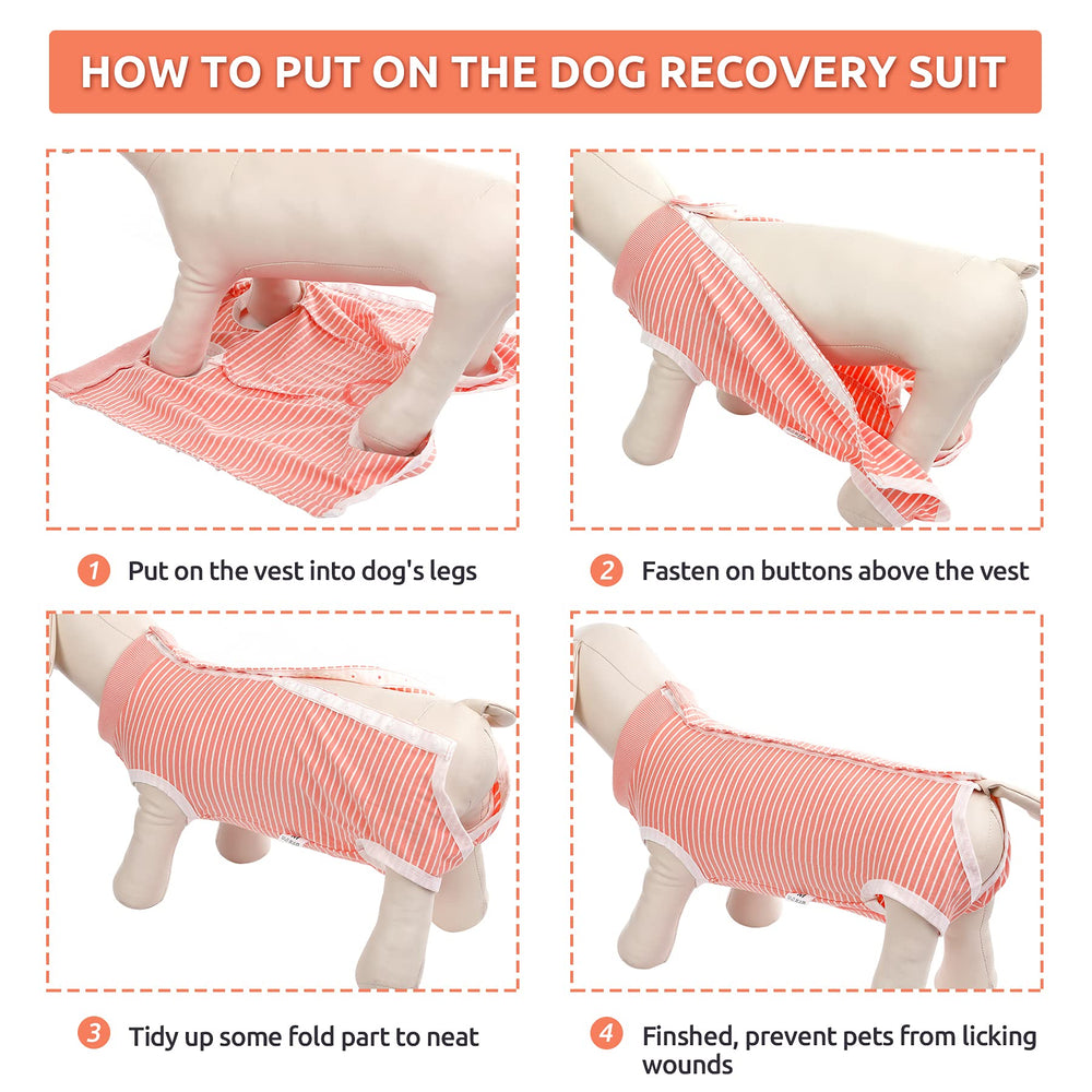 SAWMONG recovery suit pink XXX-Large bottom circle for male-friendly access.