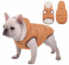 SAWMONG windproof dog coat closeup fabric highlighting water-repellent outer layer for wet days