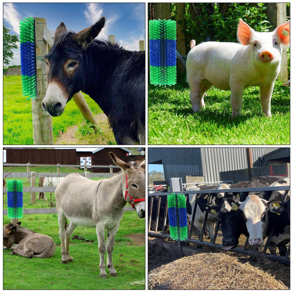 Sayutie Multi-Animal Grooming Brush suits cattle, sheep, goats, and horses