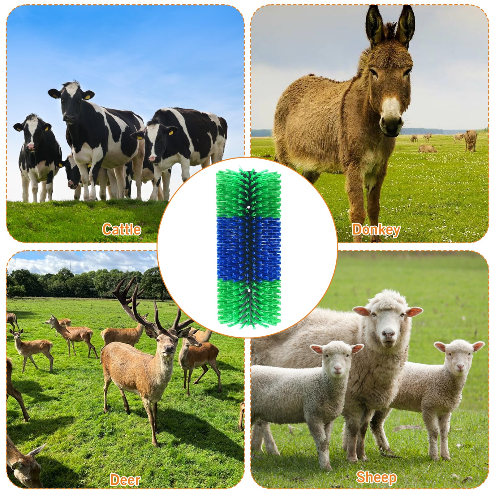 Sayutie Outdoor Corrals Mount shown mounted on wall or post
