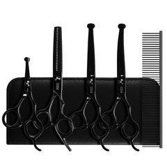 SCEDREAM dog grooming scissors kit boxed packaging for easy at-home grooming