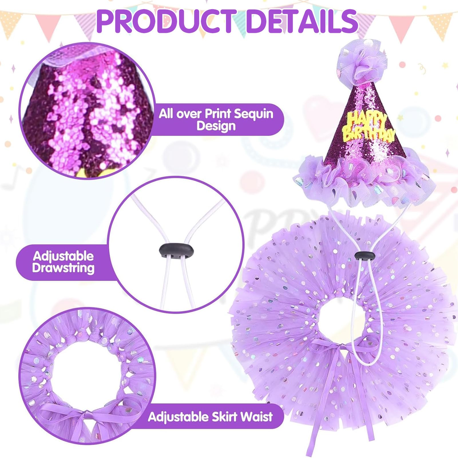 SCENEREAL birthday party supplies set helps create a cohesive party look