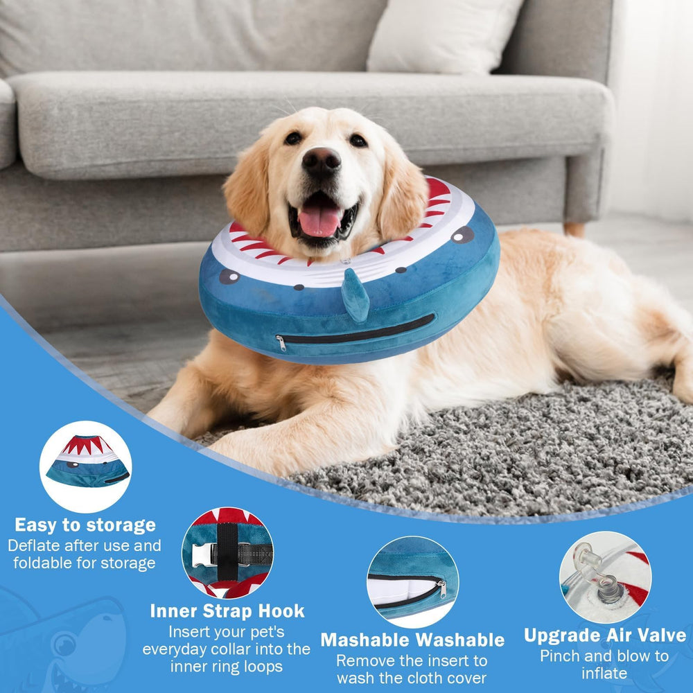 SCENEREAL neck size 13-16 inches: fits medium dogs.