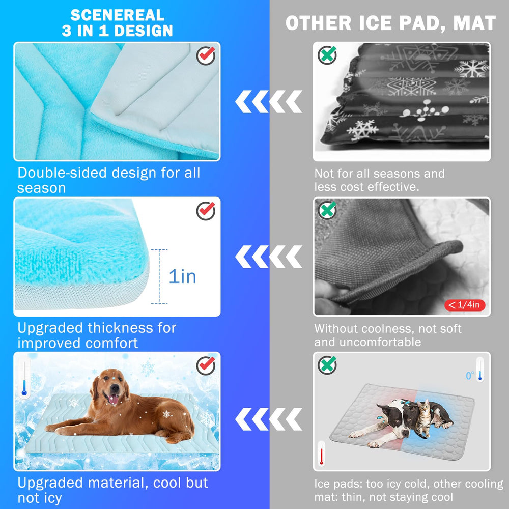 SCENEREAL Arc-chill fabric surface for self cooling comfort.