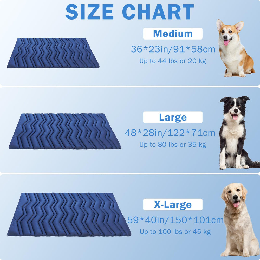 SCENEREAL ripple-quilting keeps mat flat and comfortable during use.