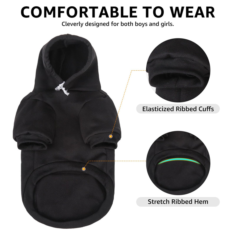 SCENEREAL dog hoodie elk-print detail adds festive style for photos
