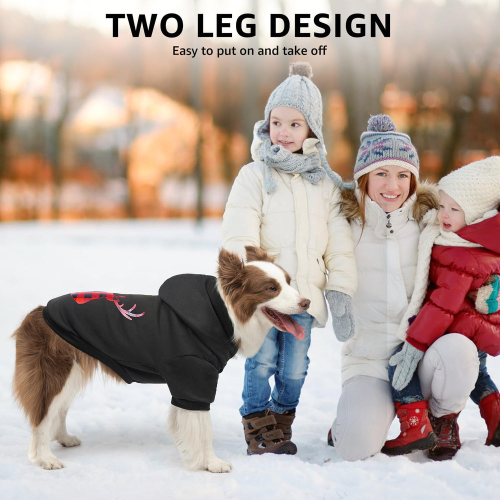 SCENEREAL dog hoodie care closeup highlights machine-washable fabric