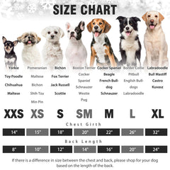 SCENEREAL Dog Pajamas styled for Christmas and other holidays