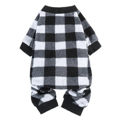SCENEREAL Dog Pajamas in soft fleece provide warm comfort for chilly walks