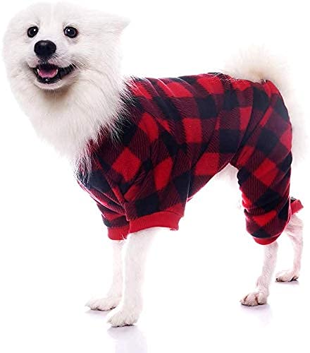 SCENEREAL dog pajamas great for holiday photos and gifting.