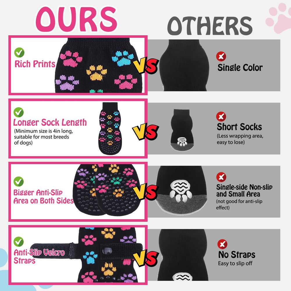 SCENEREAL warm, breathable fabric sock encasing a paw in comfort.